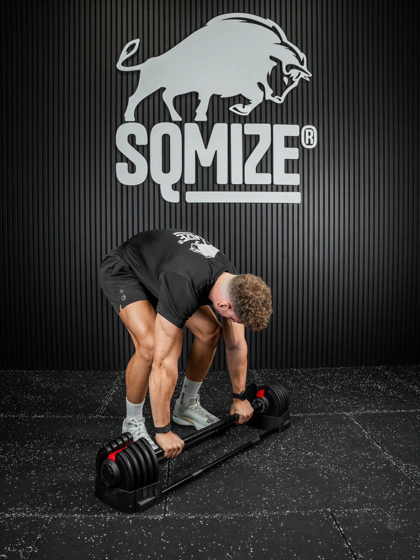 Adjustable Dumbbell & Barbell Set SQMIZE® AJDB41