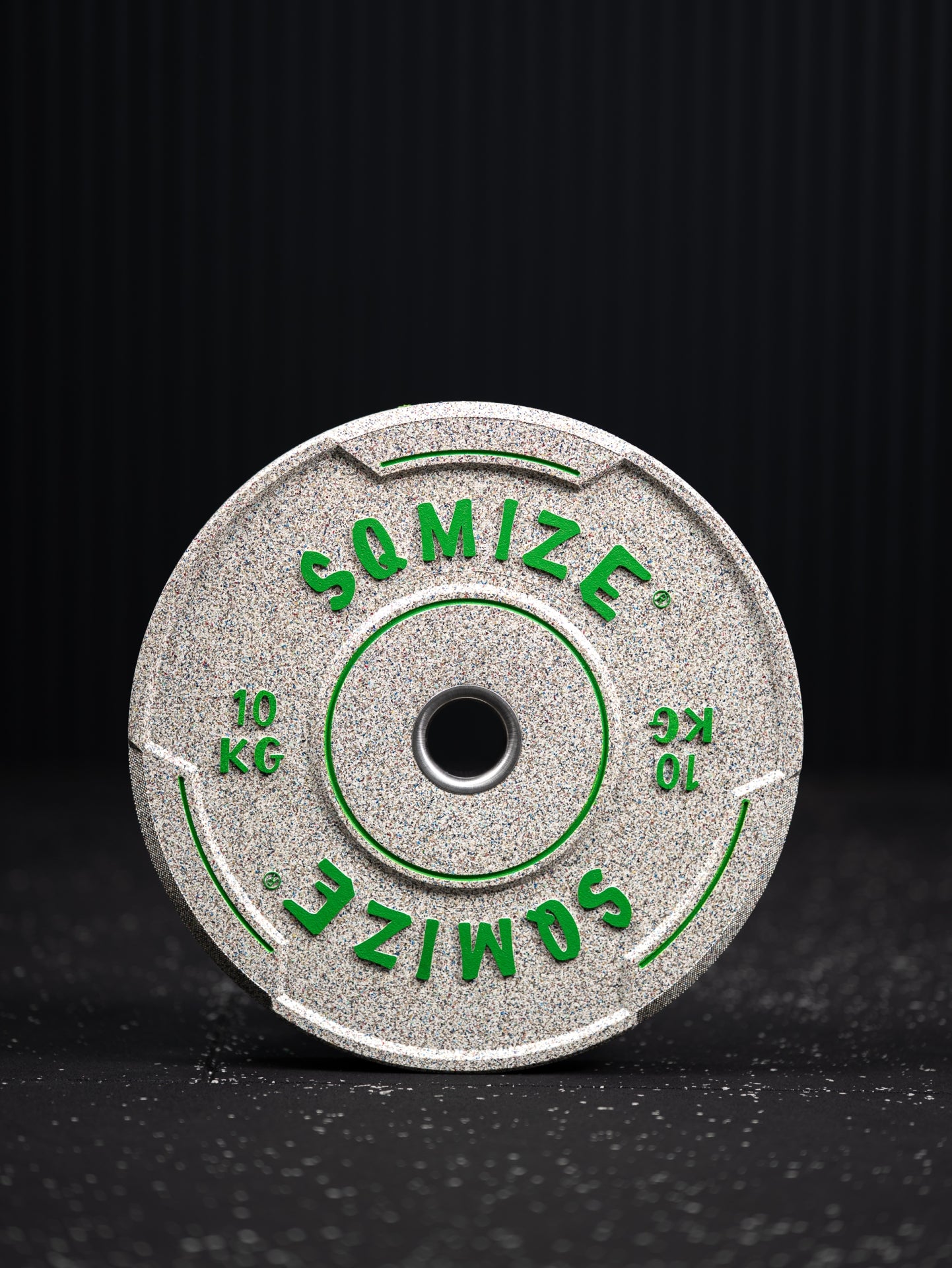 Premium Bison High-Tempered Bumper Plate SQMIZE® V-CRNW, 5 - 25 kg