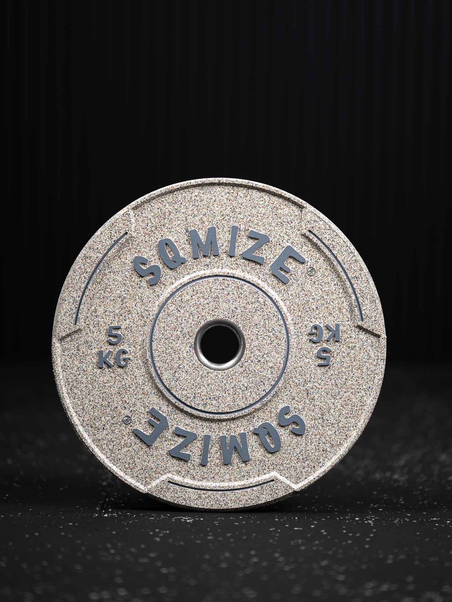 Premium Bison High-Tempered Bumper Plate SQMIZE® V-CRNW, 5 - 25 kg