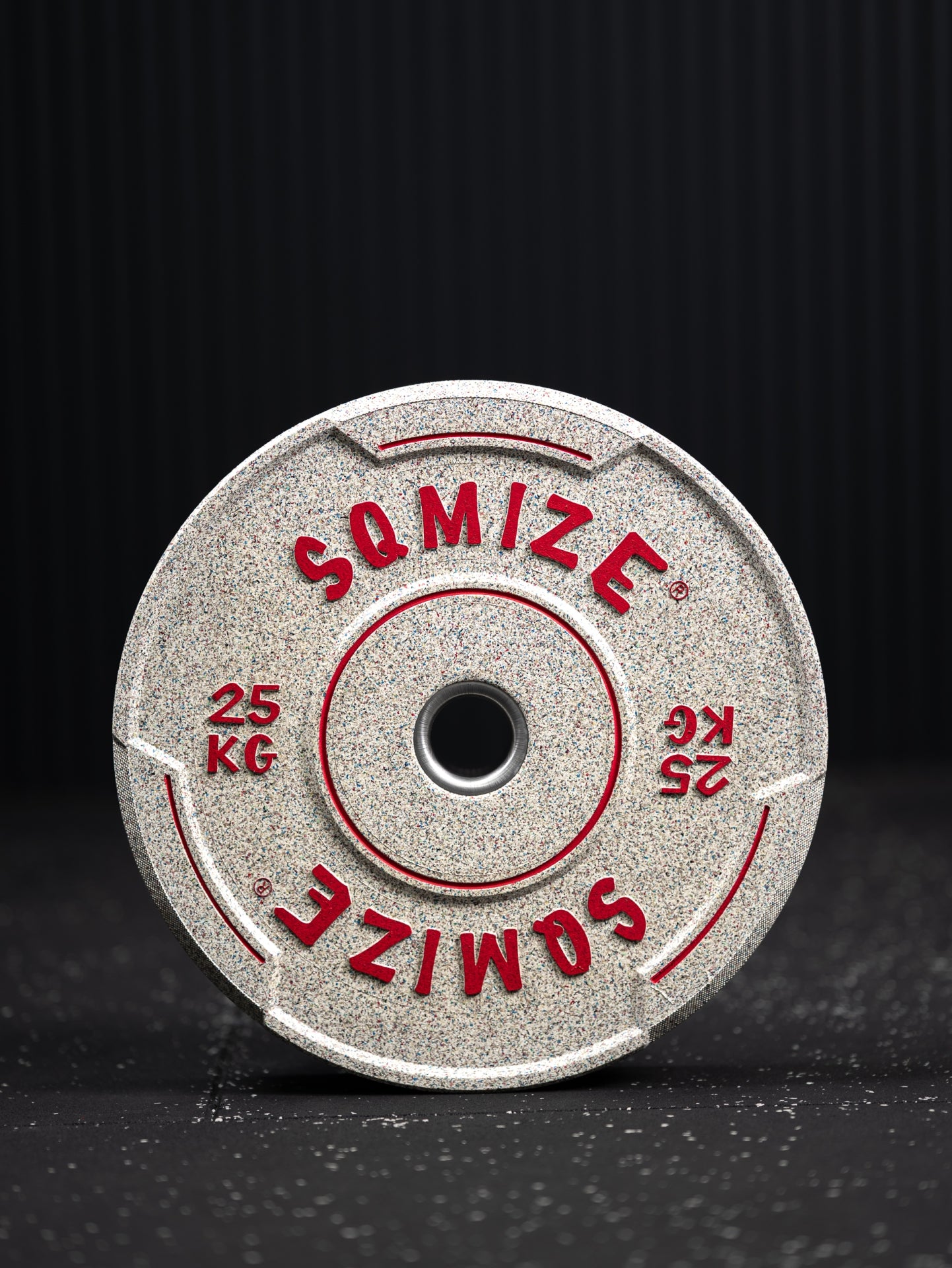 Premium Bison High-Tempered Bumper Plate SQMIZE® V-CRNW, 5 - 25 kg