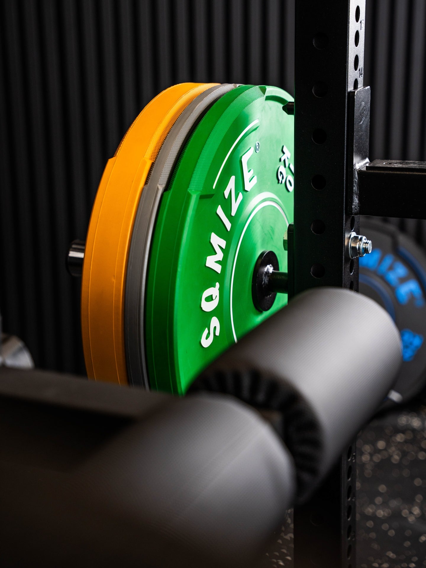 Hantelscheibenhalter SQMIZE® ELITE CLUB SQ8.0WHC-RS Chrome