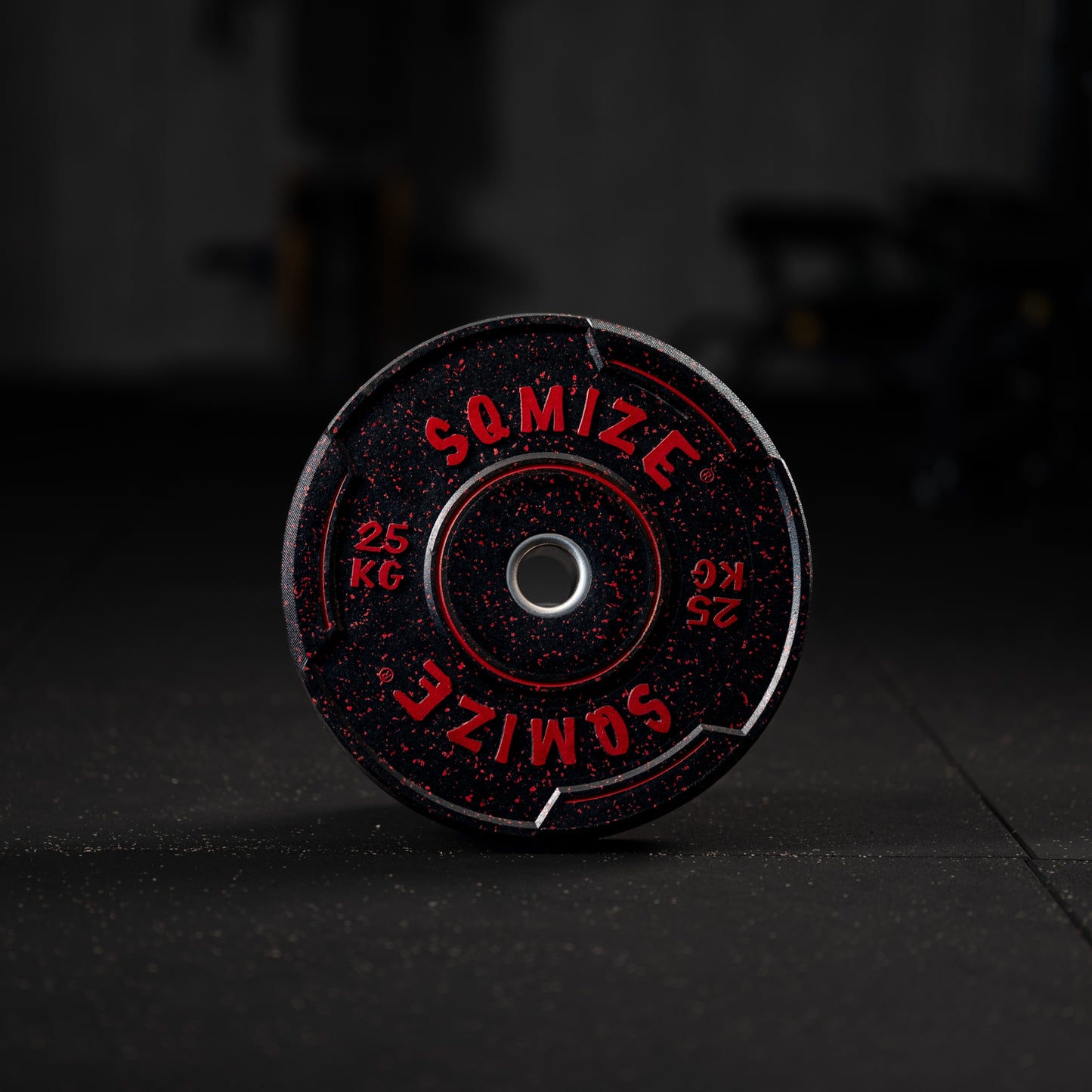 Premium Bison High-Tempered Bumper Plate SQMIZE® V-CRBP, 5 - 25 kg