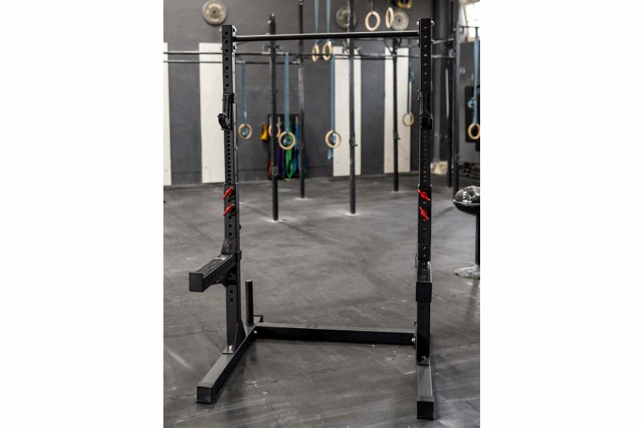 Adjustable Squat Rack SQMIZE® ELITE CLUB SQ525 FLX www.simpleproducts.at