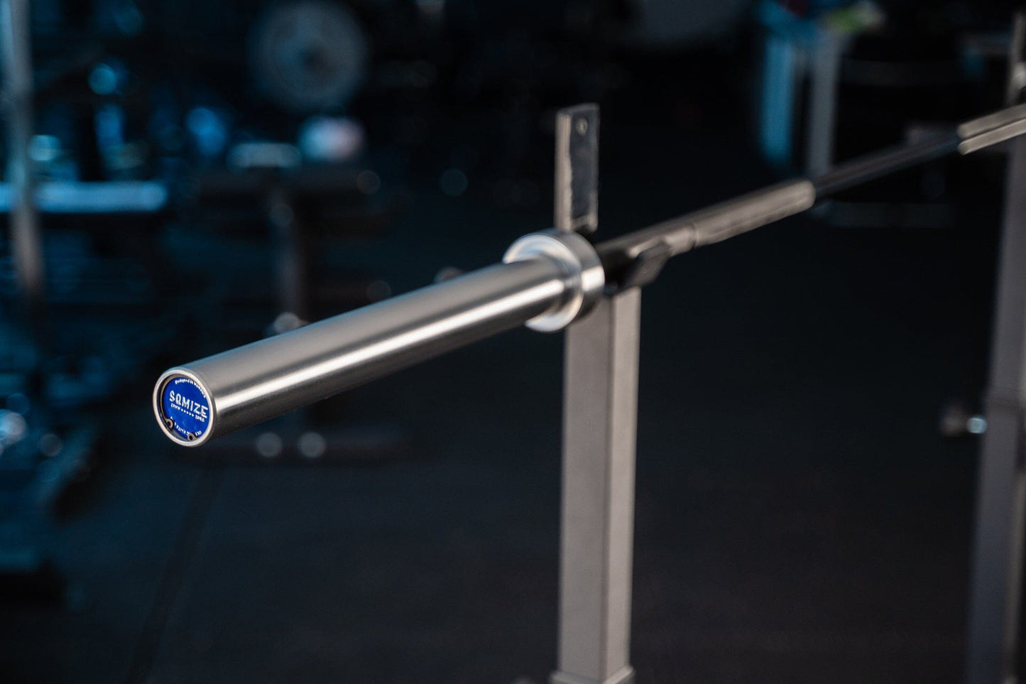 Deadlift Bar - Wettkampf Langhantel SQMIZE® PREMIUM BISON OB86WL-T Titanium Black www.simpleproducts.at