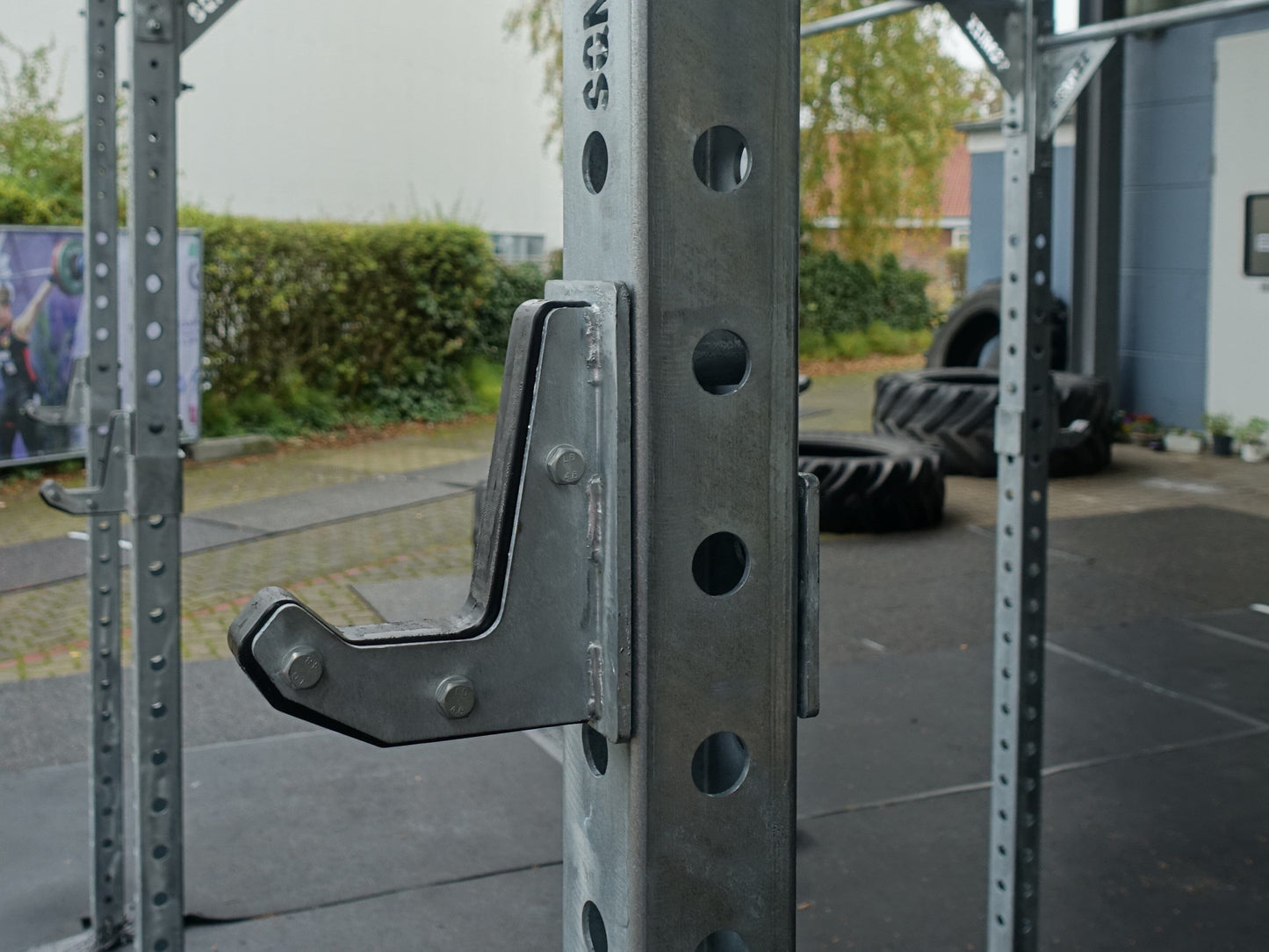 In- und Outdoor Power Rack Konfigurator SQMIZE® ELITE CLUB MPR FV www.simpleproducts.at