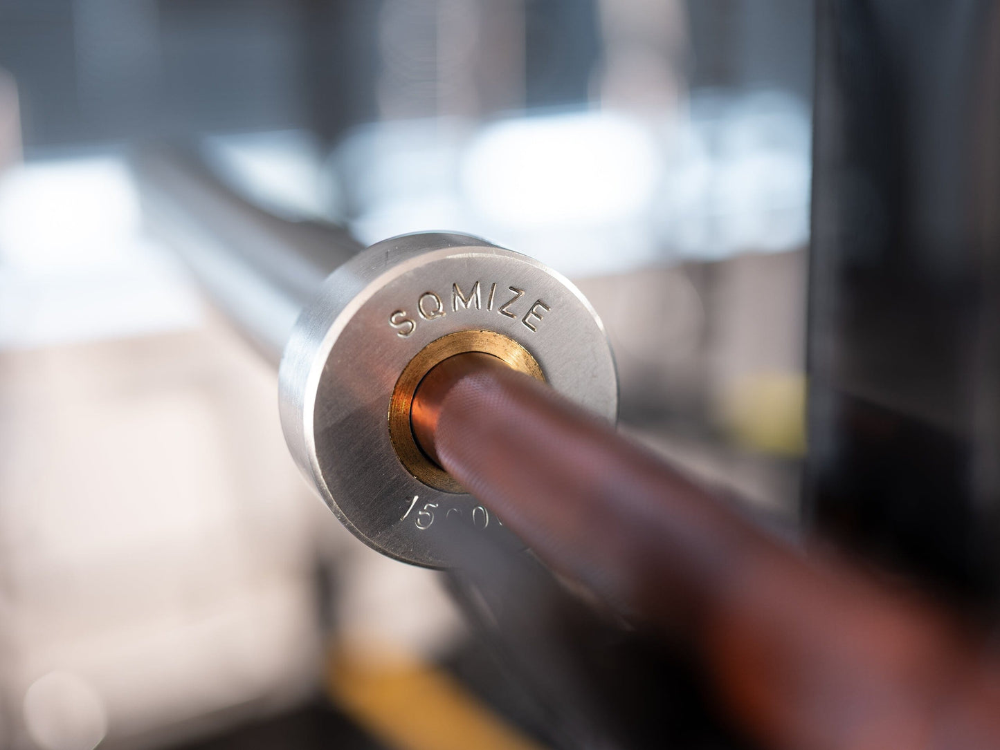 Langhantel Kreuzheben SQMIZE® ELITE CLUB OB86CR-ES www.simpleproducts.at Zink Silbermatt + Kupfer