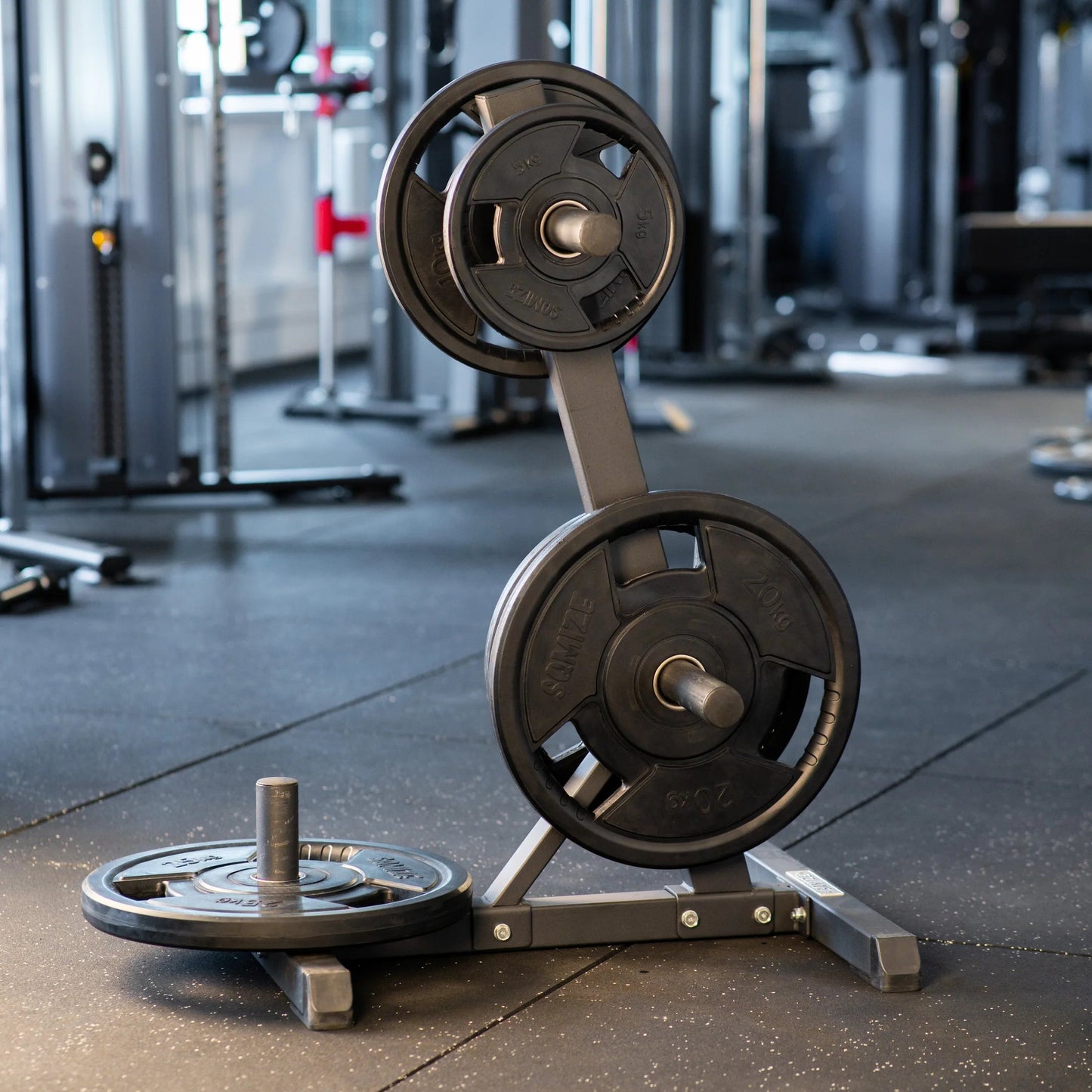 Olympia Hantelscheibe SQMIZE® OPRD gummiert, 1.25 - 25 kg www.simpleproducts.at