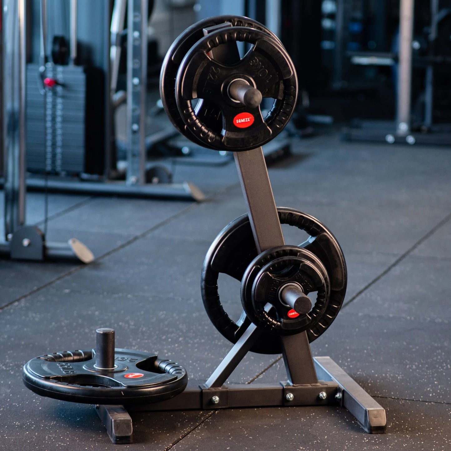 Olympic Classic Rubber Plate SQMIZE® OPR, 2.5 - 25 kg www.simpleproducts.at