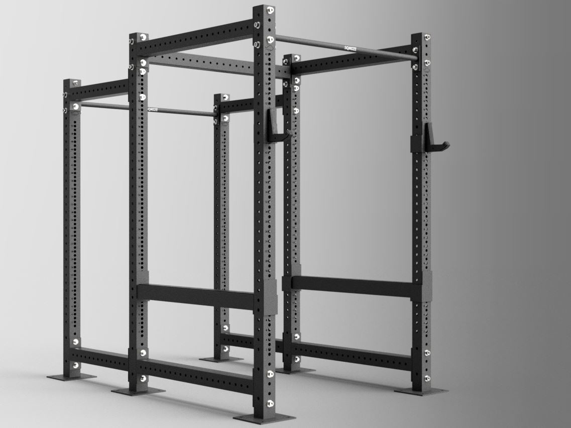 Power Rack + Half Rack Konfigurator SQMIZE® PREMIUM BISON www.simpleproducts.at 210 + 190 Safety Bar Sandwich J Cup