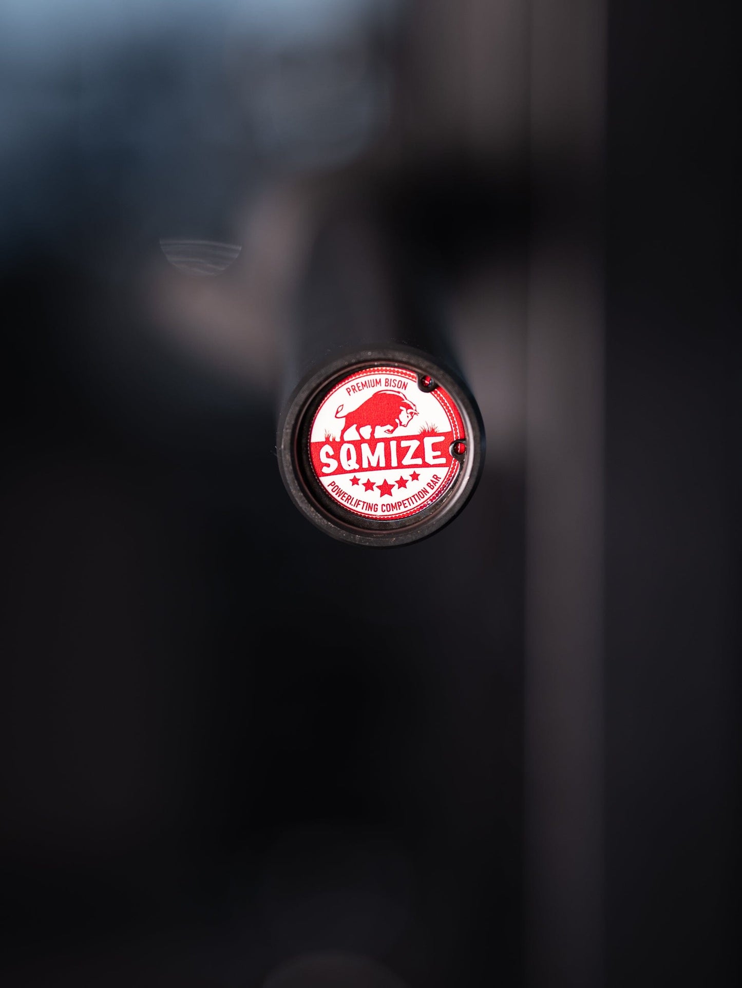 Powerlifting Competition Bar SQMIZE® PREMIUM BISON OB86PL-K www.simpleproducts.at