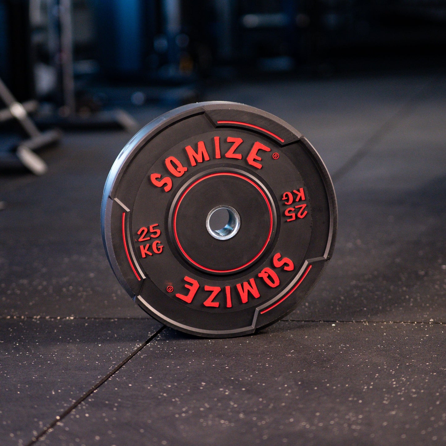 Premium Bison Black Bumper Plate SQMIZE® V-BBP, 5 - 25 kg www.simpleproducts.at 25 kg