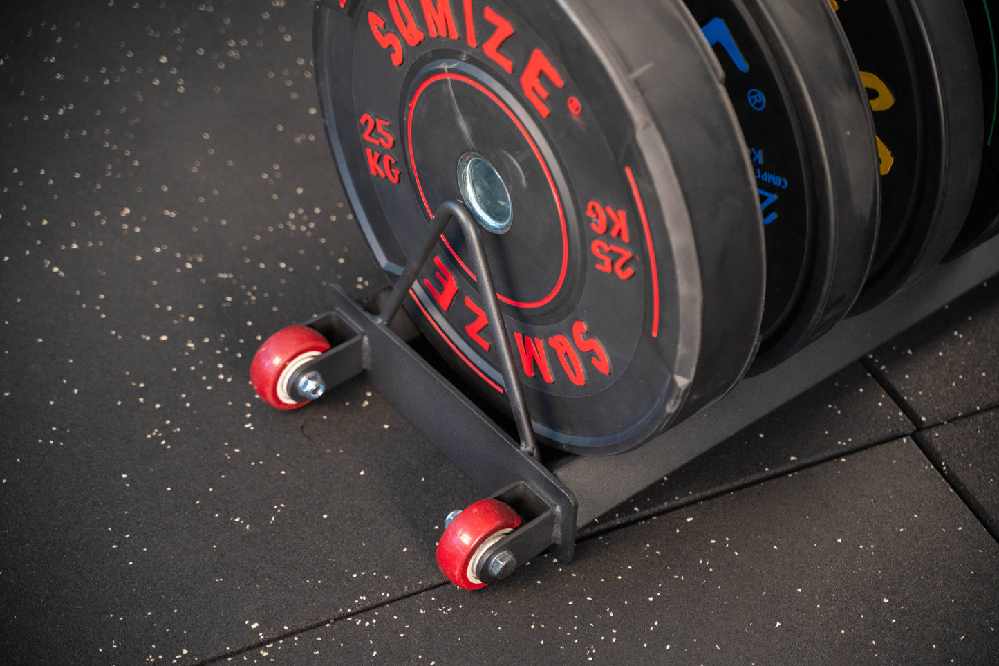 Profi Bumper Plate Ständer SQMIZE® BPR120 www.simpleproducts.at
