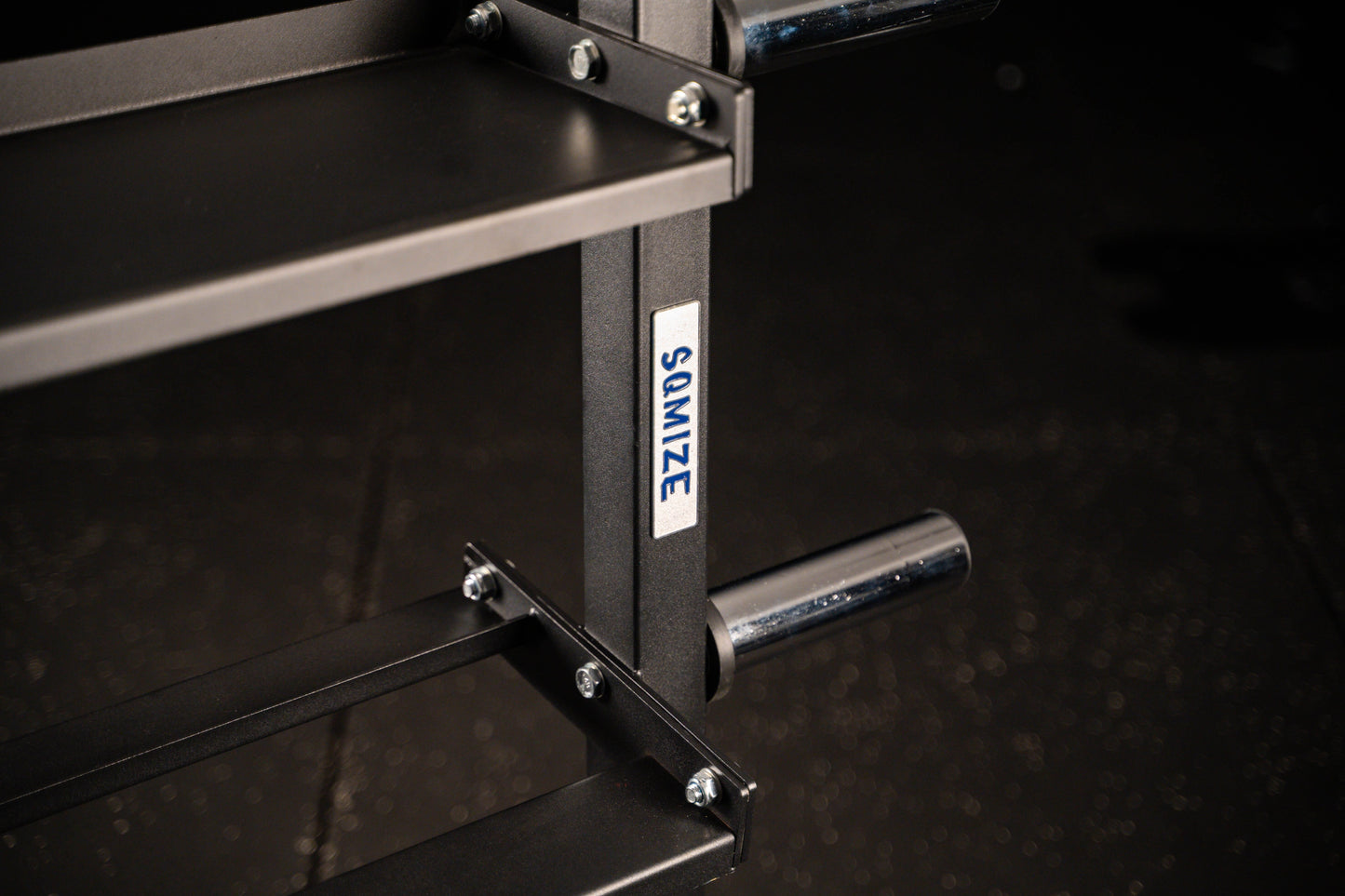 Profi Kurzhantelständer & Kettlebell Rack SQMIZE® SQ240 Pro 3-lagig www.simpleproducts.at