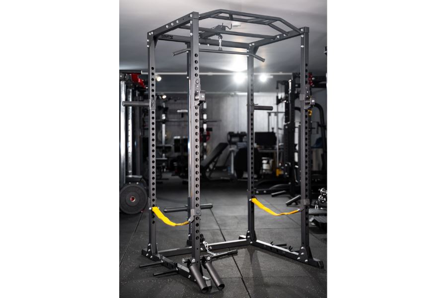 Profi Power Rack SQMIZE® POWER PACK NE mit Monkey Bar / Latzugstation www.simpleproducts.at