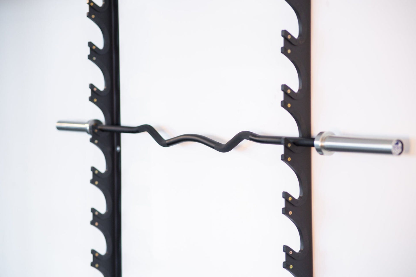 SQMIZE® Olympia Rackable Curl Bar OB75 Ceramic Black Edition, 191 cm www.simpleproducts.at