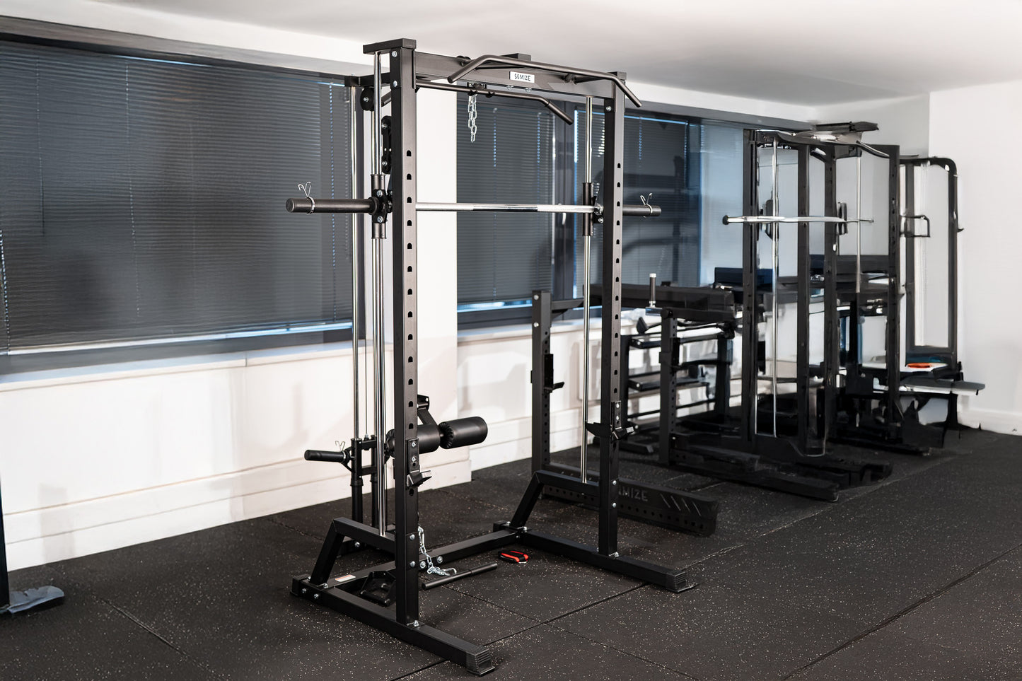 Half Rack & Smith Machine: SQMIZE® POWER PACK R741 XT Professional