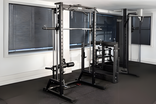 Half Rack & Smith Machine: SQMIZE® POWER PACK R741 XT Professional
