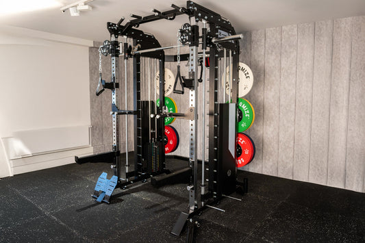 Power Rack, Smith Machine & Kabelzug: Monster Power Gym All-in-One SQMIZE® PREMIUM BISON SQ-S991