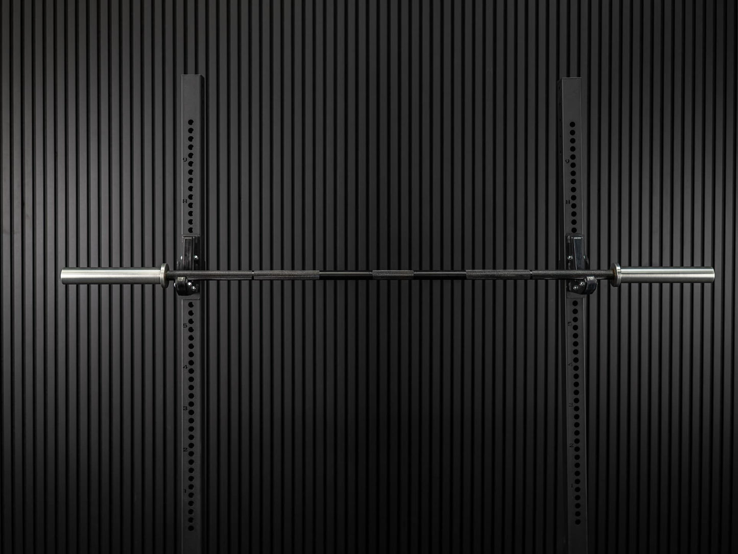 Rackable Short Powerlifting Bar SQMIZE® OB75PL, 190 cm