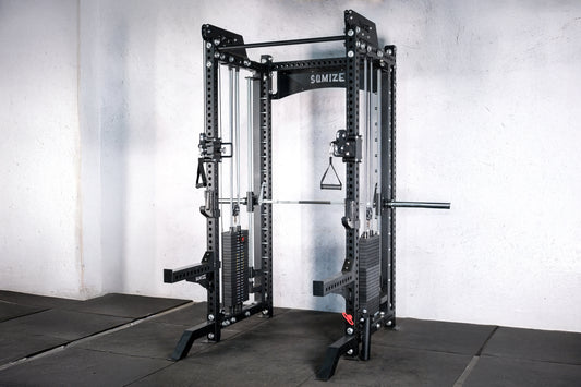 Power Rack, Multipresse & Kabelzug: Tri-Power Gym SQMIZE® ELITE CLUB SQ-S955-90/120