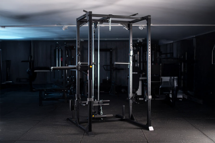 Power Rack SQMIZE® POWER PACK SQ3A mit Latstation, Höhe 195 - 233 cm