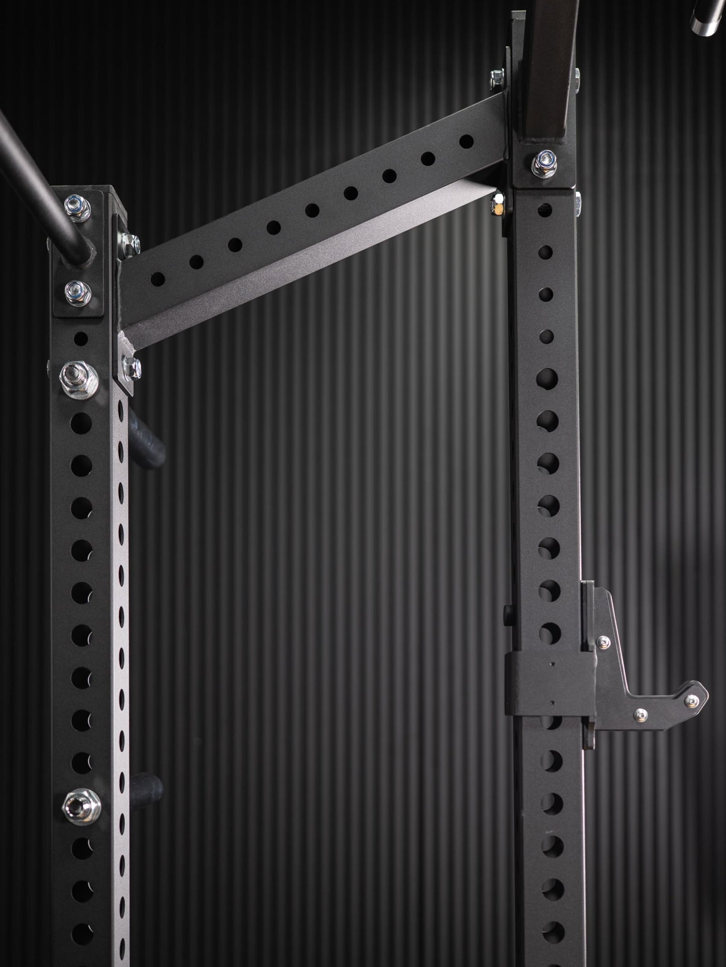 Half Rack mit Weightlifting Platform SQMIZE ELITE CLUB SQ-R334, Höhe 235 cm