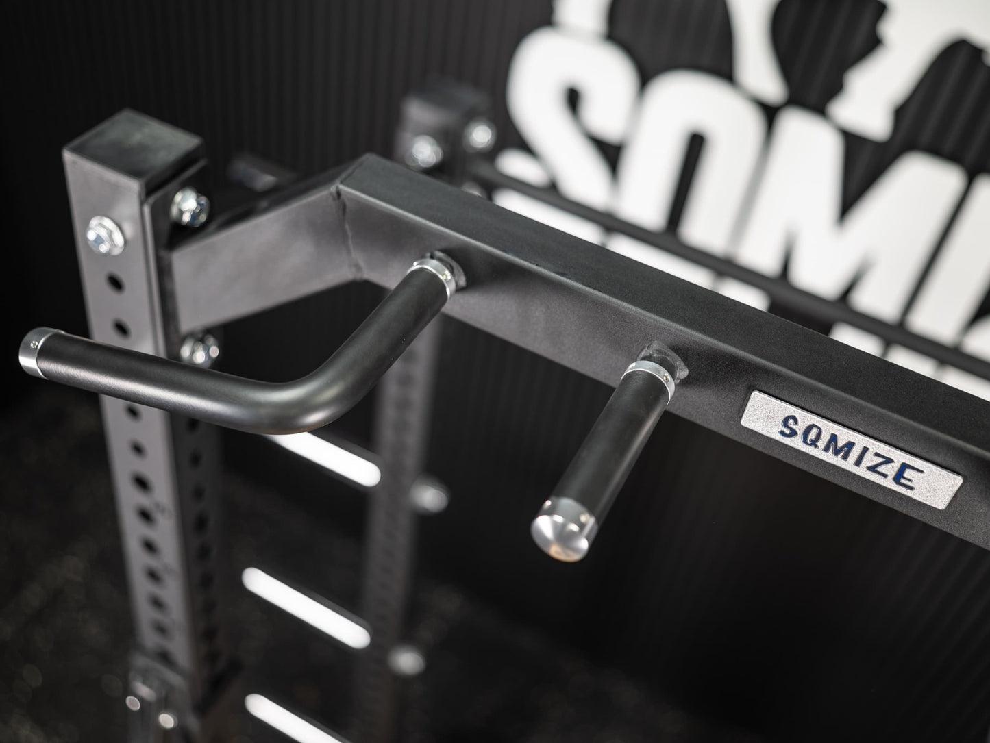 Half Rack mit Weightlifting Platform SQMIZE ELITE CLUB SQ-R334, Höhe 235 cm