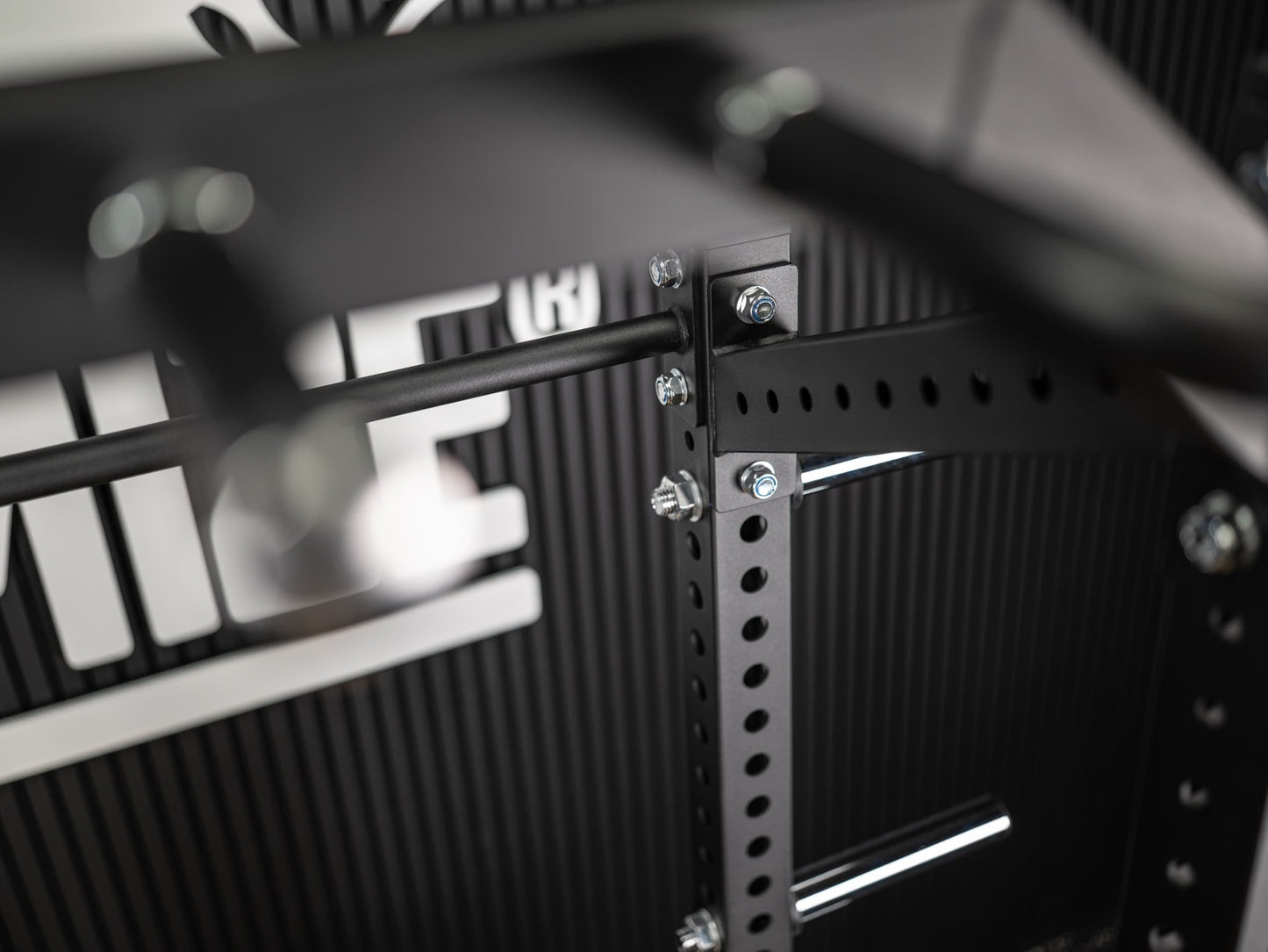 Half Rack mit Weightlifting Platform SQMIZE ELITE CLUB SQ-R334, Höhe 235 cm