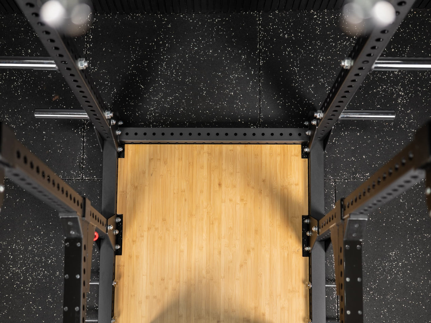 Half Rack mit Weightlifting Platform SQMIZE ELITE CLUB SQ-R334, Höhe 235 cm