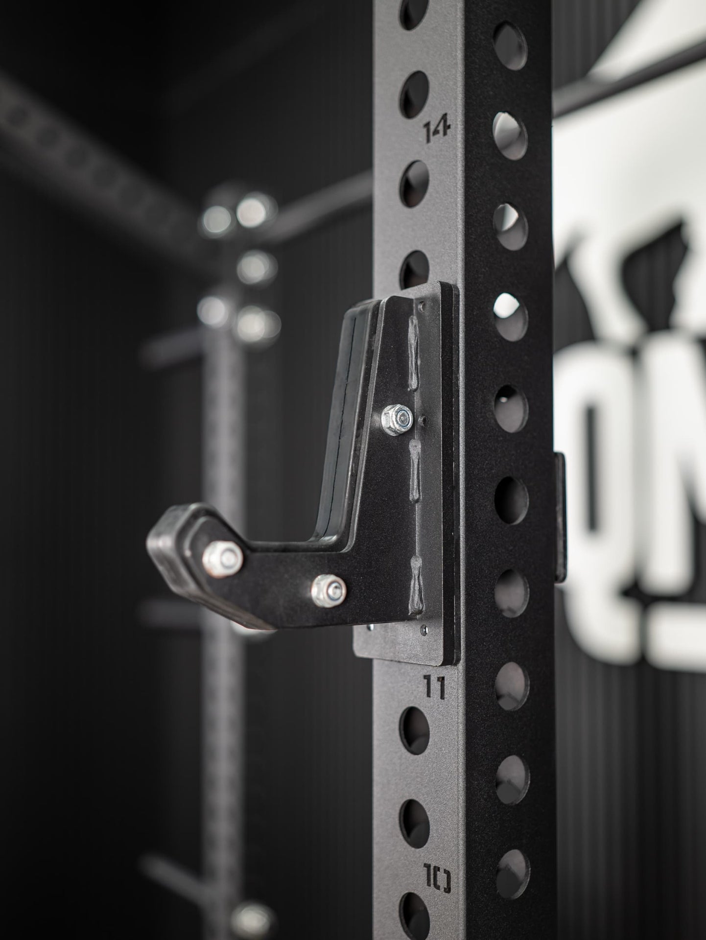 Half Rack mit Weightlifting Platform SQMIZE ELITE CLUB SQ-R334, Höhe 235 cm