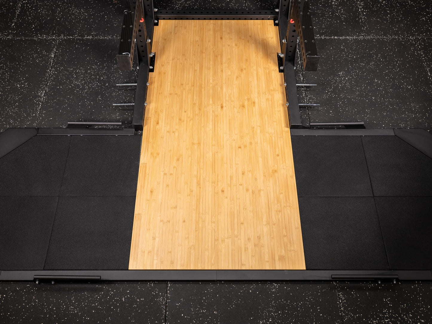 Half Rack mit Weightlifting Platform SQMIZE ELITE CLUB SQ-R334, Höhe 235 cm