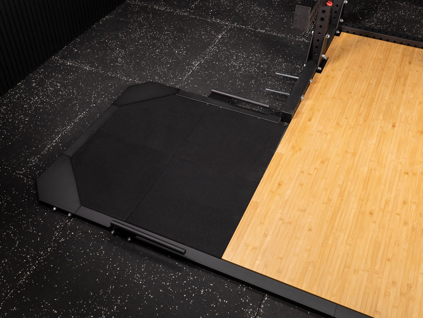 Half Rack mit Weightlifting Platform SQMIZE ELITE CLUB SQ-R334, Höhe 235 cm