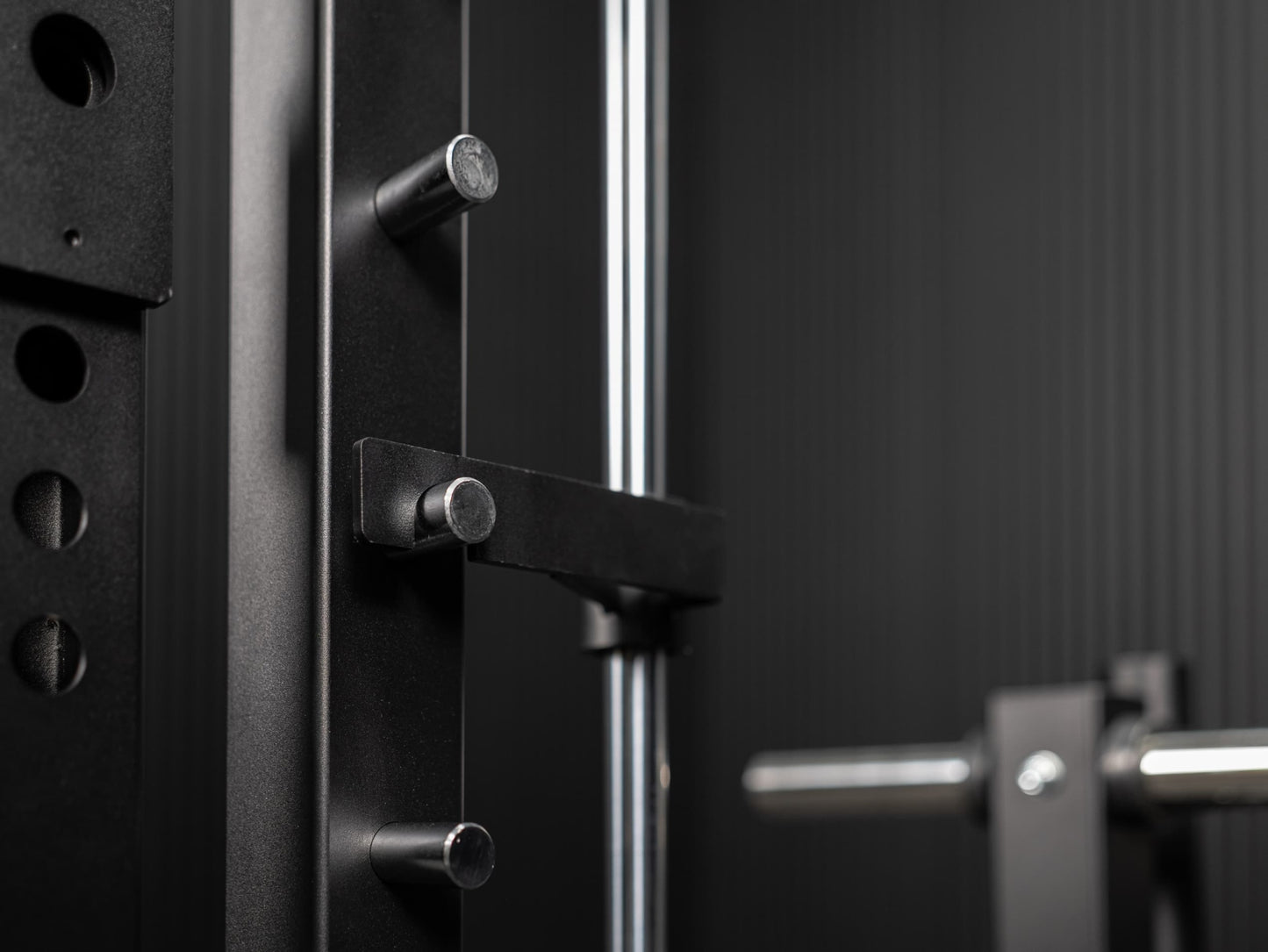 All-in-One Half Rack, Smith Machine & Latzug SQMIZE® PREMIUM BISON SQ-S550RSR, Höhe 224 cm