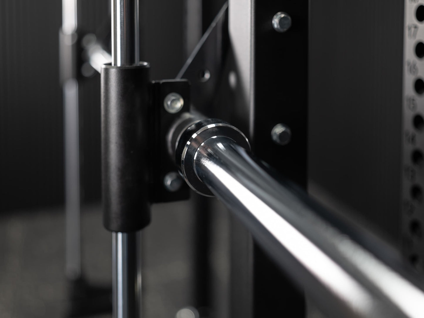 Olympic Half Rack Smith Machine Attachment SQMIZE® SQ-S660-SM ELITE CLUB