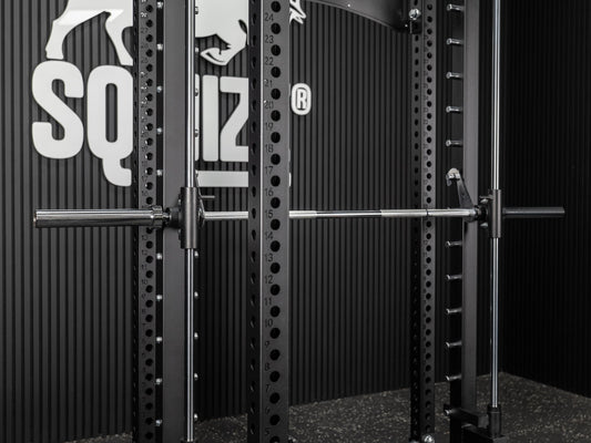 Olympic Half Rack Smith Machine Attachment SQMIZE® SQ-S660-SM ELITE CLUB