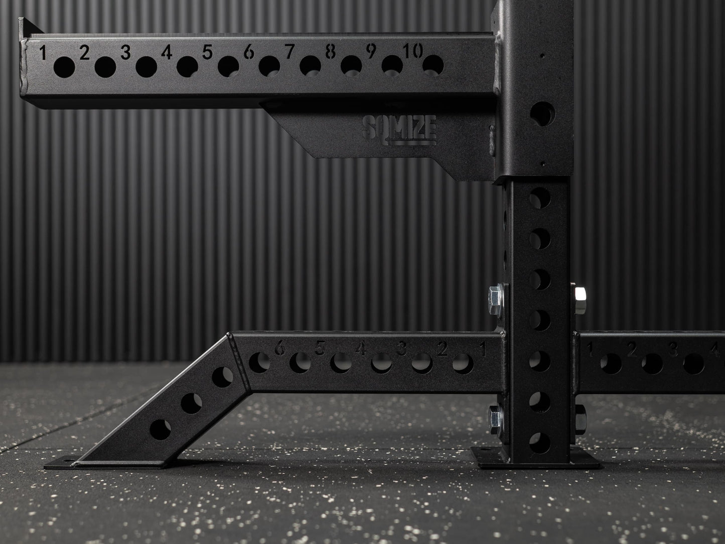 Olympic Half Rack SQMIZE® PREMIUM BISON SQ-S660, Höhe 231 cm