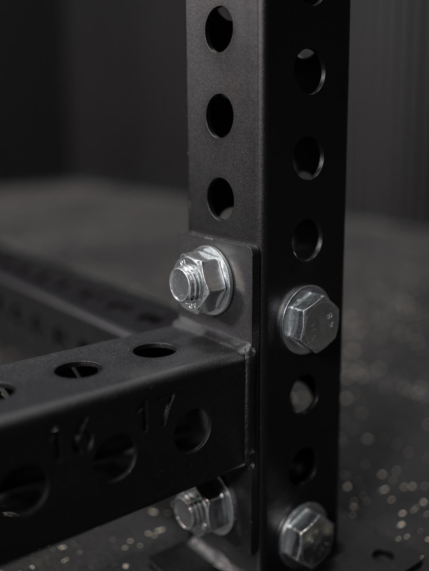 Olympic Half Rack SQMIZE® PREMIUM BISON SQ-S660, Höhe 231 cm