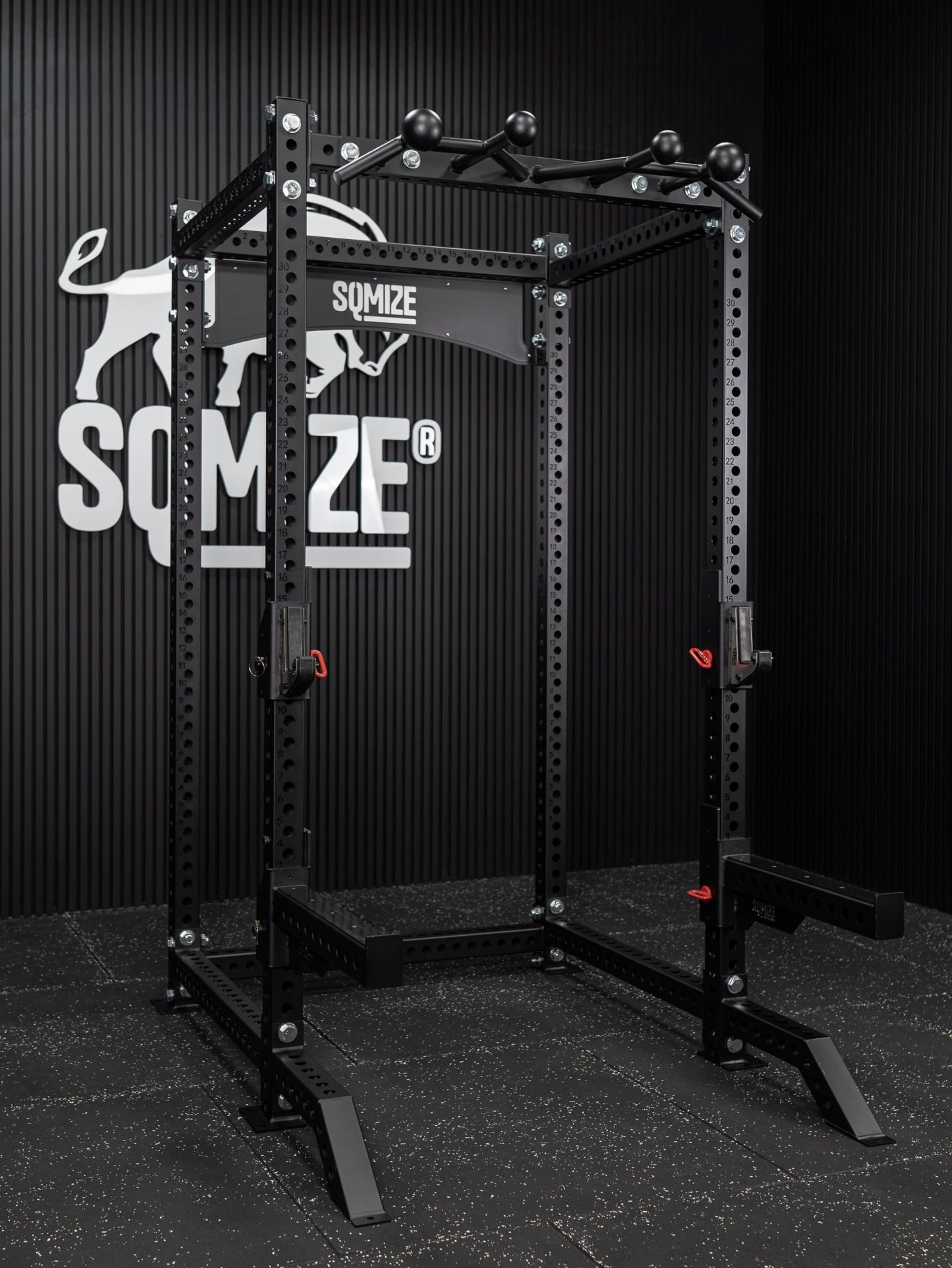 Olympic Half Rack SQMIZE® PREMIUM BISON SQ-S660, Höhe 231 cm
