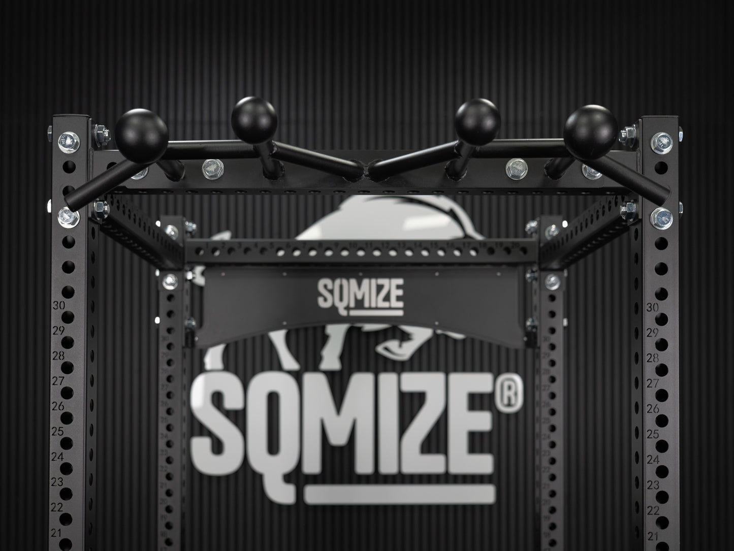 Olympic Half Rack SQMIZE® PREMIUM BISON SQ-S660, Höhe 231 cm