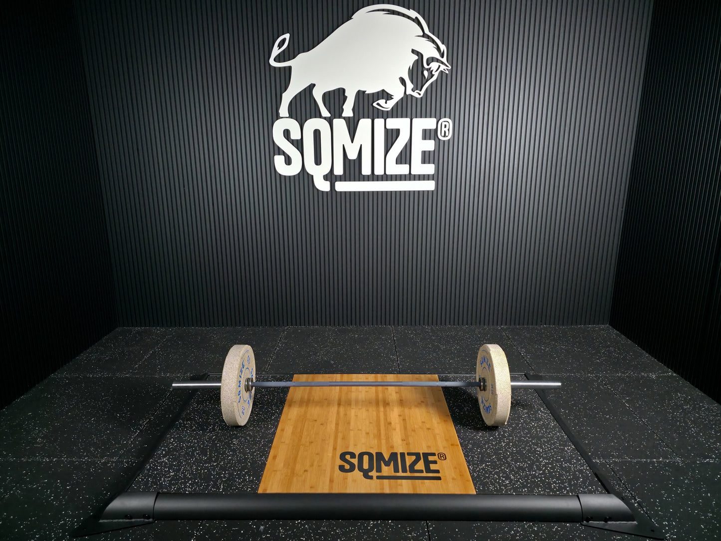 SQMIZE® LP230 Deadlift Platform, Abwurfplattform 255 x 155 cm, 8 cm Dämmung