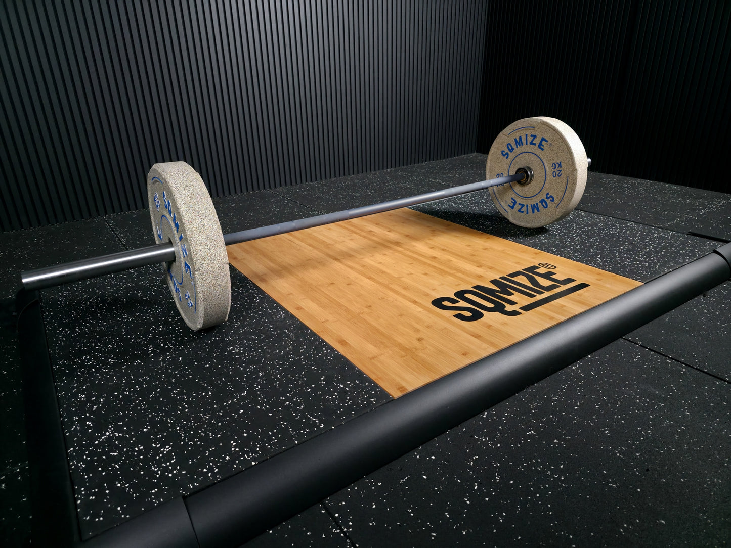 SQMIZE® LP230 Deadlift Platform, Abwurfplattform 255 x 155 cm, 8 cm Dämmung