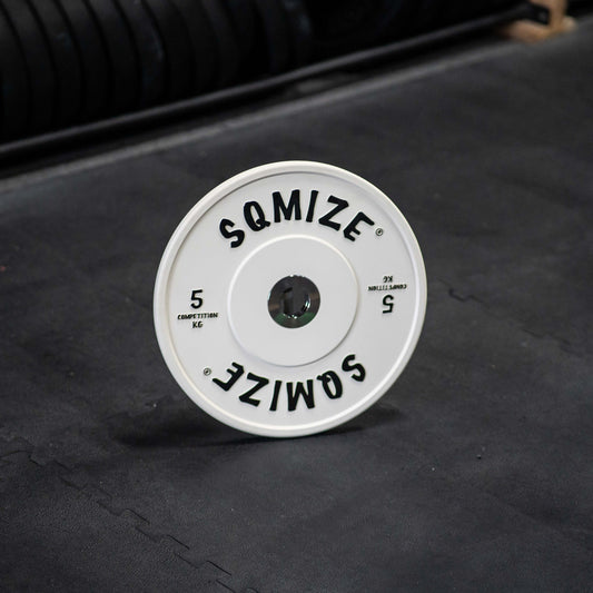 Premium Bison SQMIZE® Competition Bumper Plate CompBP, 5 - 25 kg