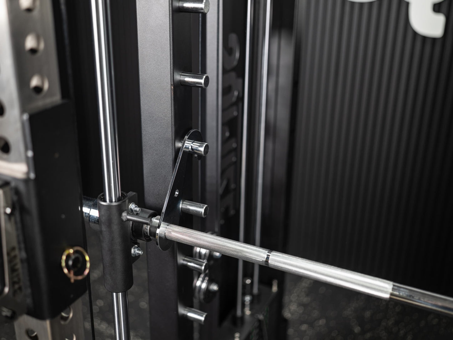 Tri-Power Gym SQMIZE® ELITE CLUB SQ-S981-90, Kabelzugstation, Multipresse & Half Rack, Höhe 226 cm