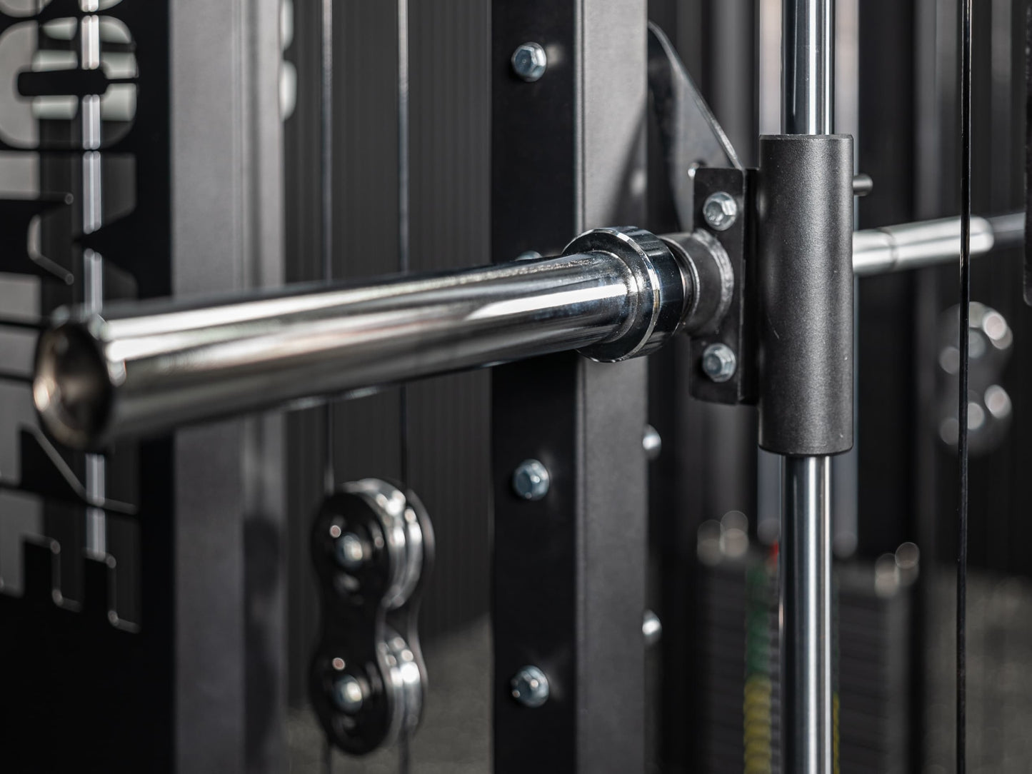 Tri-Power Gym SQMIZE® ELITE CLUB SQ-S981-90, Kabelzugstation, Multipresse & Half Rack, Höhe 226 cm