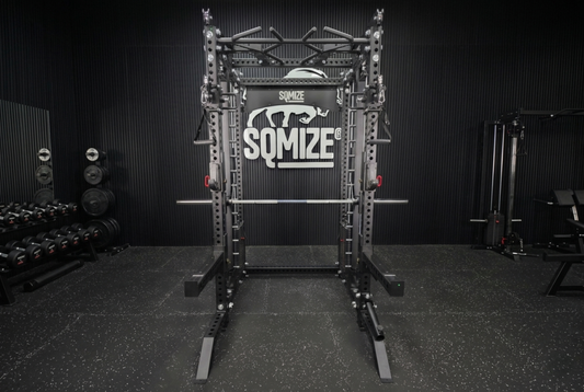 Tri-Power Gym SQMIZE® PREMIUM BISON SQ-S999-90 mit Counter-Balance, Höhe 238,5 cm