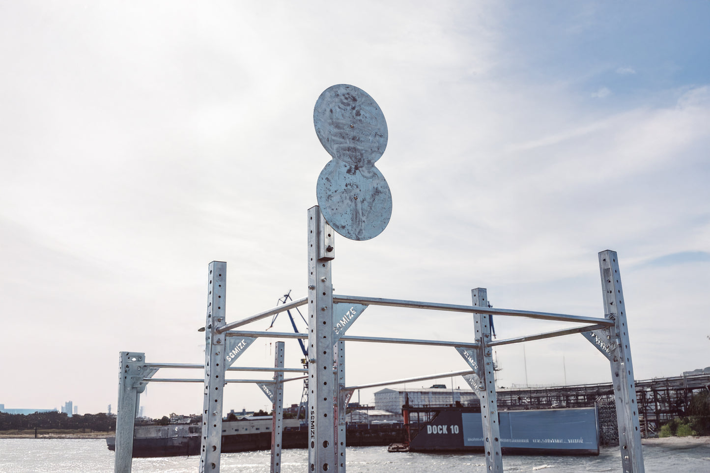 Outdoor Double Wall Ball Target SQMIZE® MR-DW FV