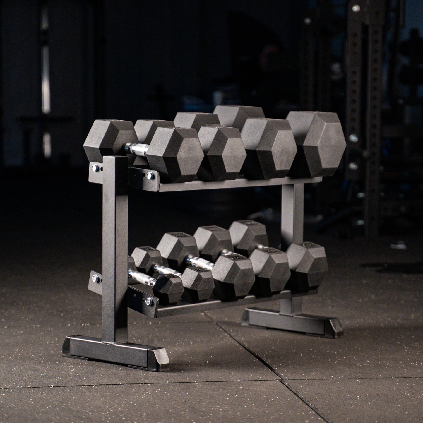 Hex Dumbbell Set - Kurzhantelset mit Rack SQMIZE® SQ-R, 75 - 315 kg www.simpleproducts.at 75 kg - Set 