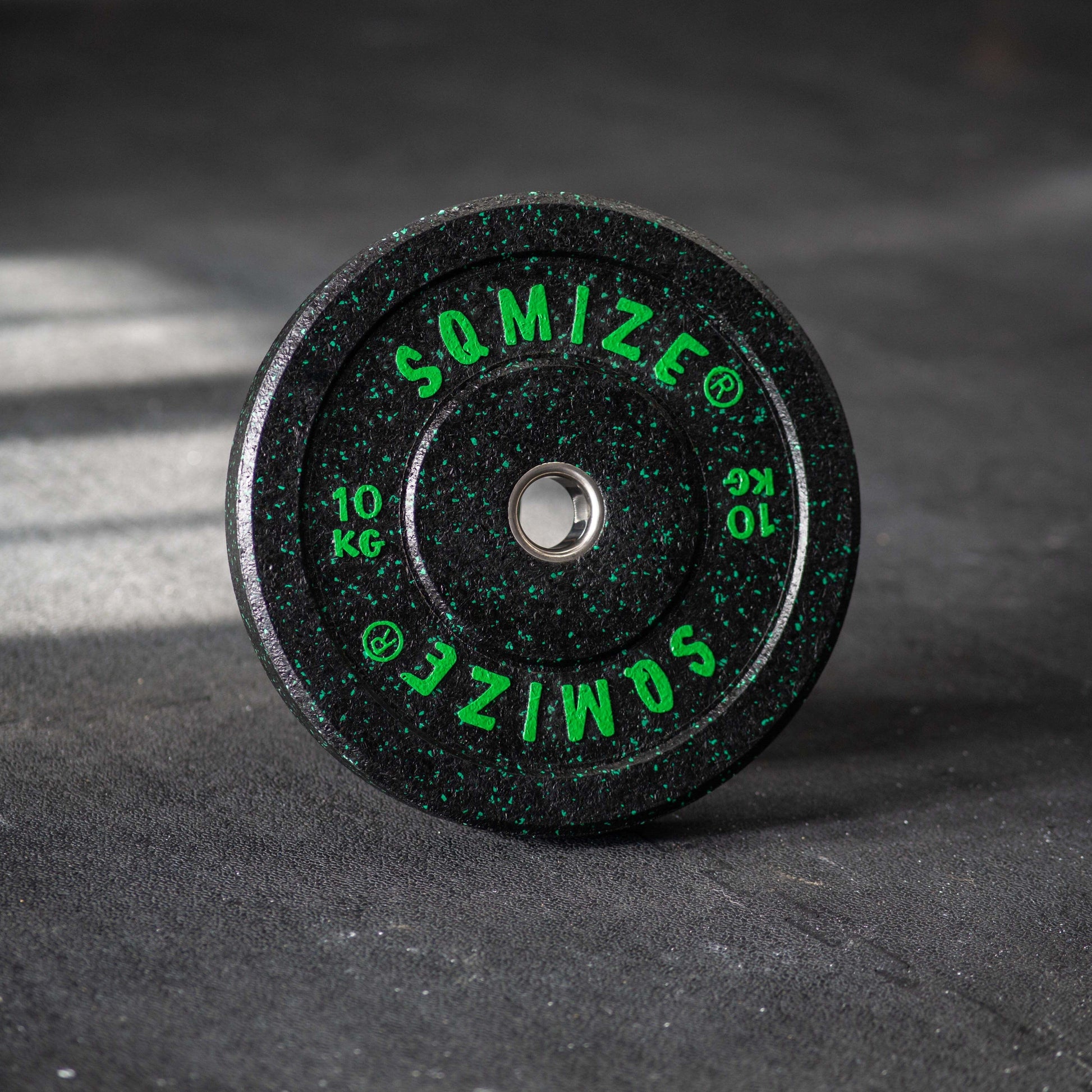 High-tempered Bumper Plate Set SQMIZE® CRBP-C, 70 - 150 kg, colorcoded www.simpleproducts.at 