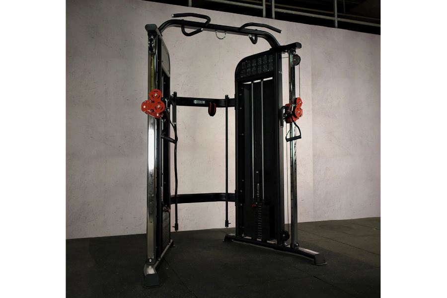 Kabelzugstation, Functional Trainer SQMIZE® ELITE CLUB FT10i www.simpleproducts.at 