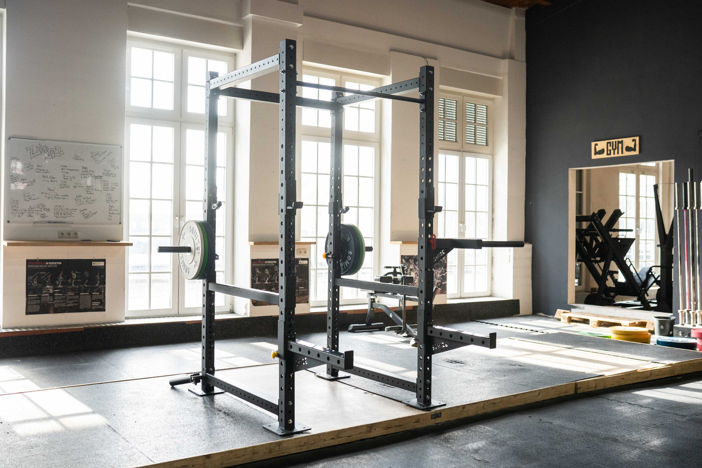 Power Rack Konfigurator SQMIZE® ELITE CLUB MPR www.simpleproducts.at 